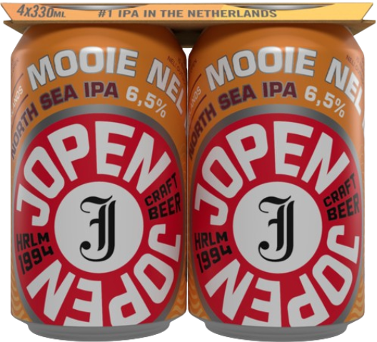 Jopen Mooie nel 4-pack met blikjes van 33cl