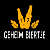 Geheim biertje logo